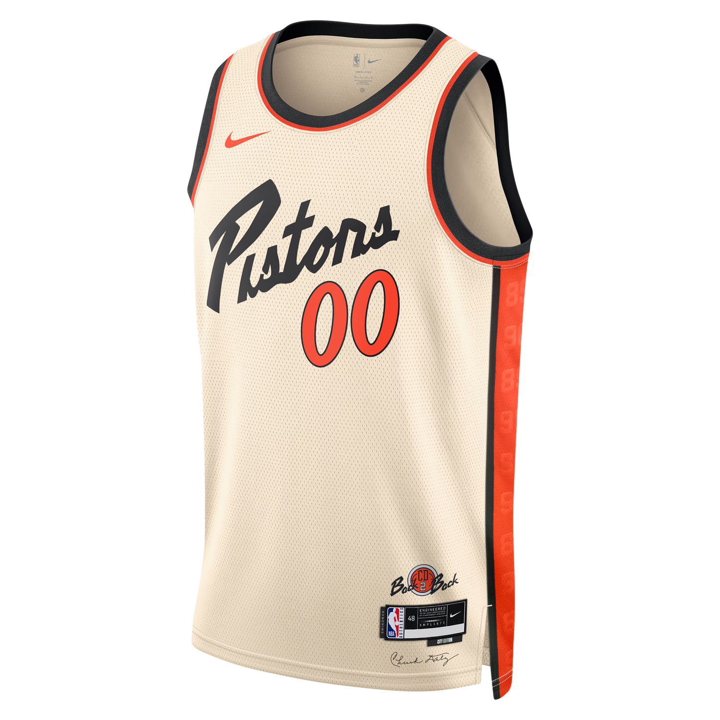 Detroit Pistons White City Edition Jersey Custom