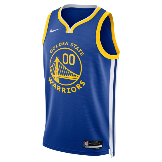Golden State Warriors Blue Icon Jersey Custom
