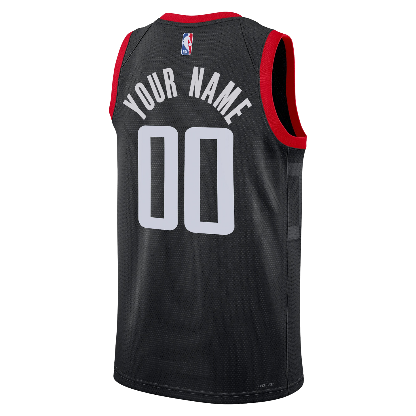 Houston Rockets Black Statement Jersey Custom