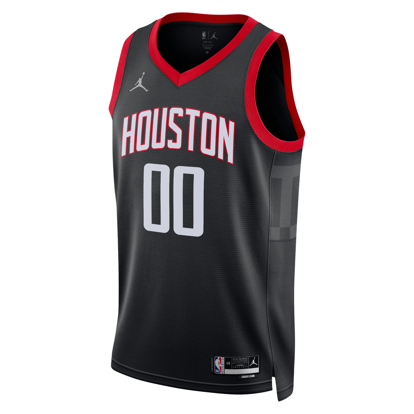 Houston Rockets Black Statement Jersey Custom