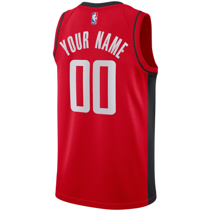 Houston Rockets Red Icon Jersey Custom