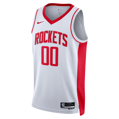 Houston Rockets White Association Jersey Custom