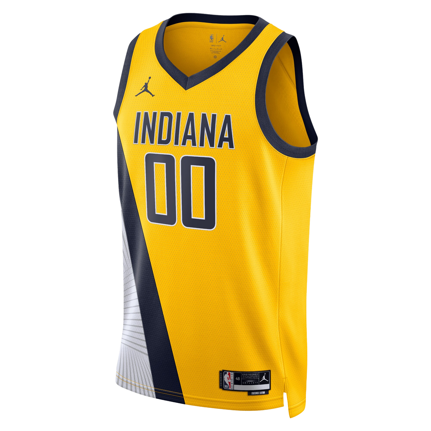 Indiana Pacers Gold Statement Jersey Custom