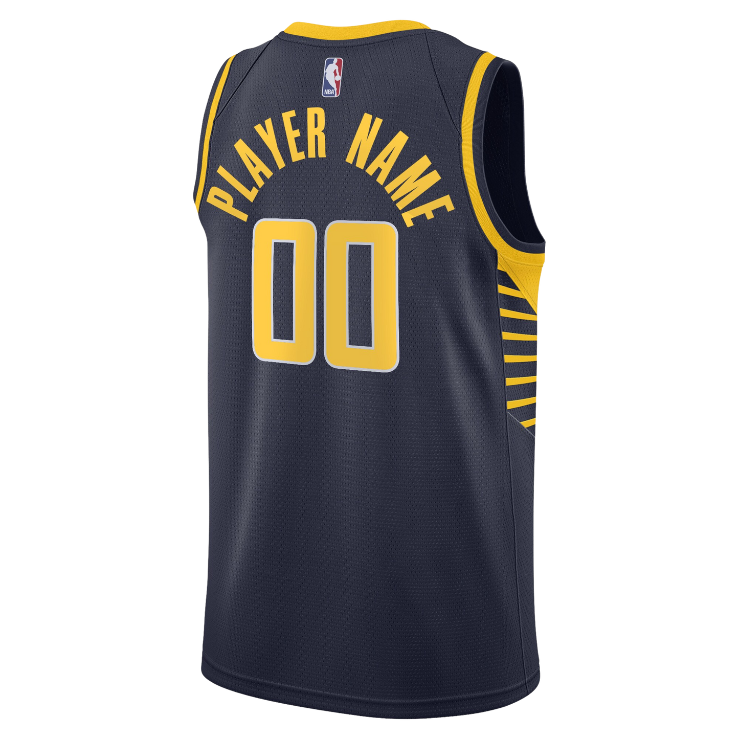 Indiana Pacers Navy Icon Jersey Custom