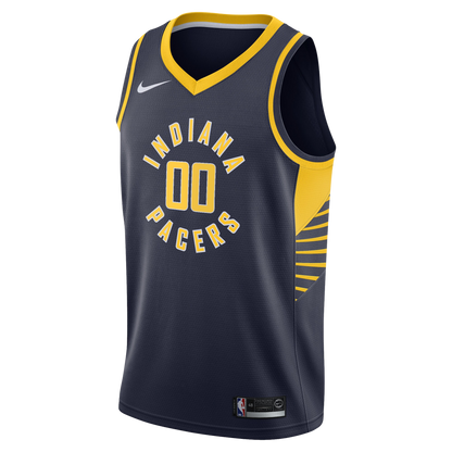 Indiana Pacers Navy Icon Jersey Custom