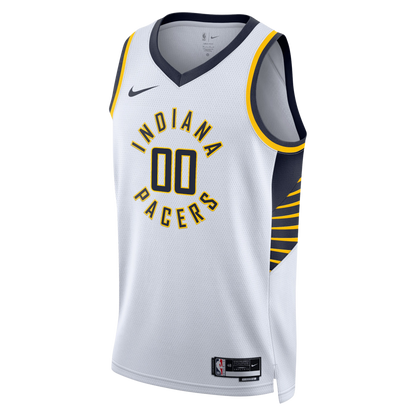 Indiana Pacers White Association Jersey Custom