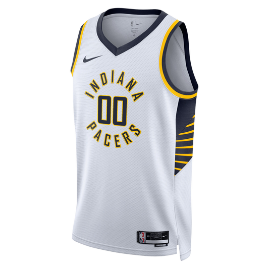 Indiana Pacers White Association Jersey Custom