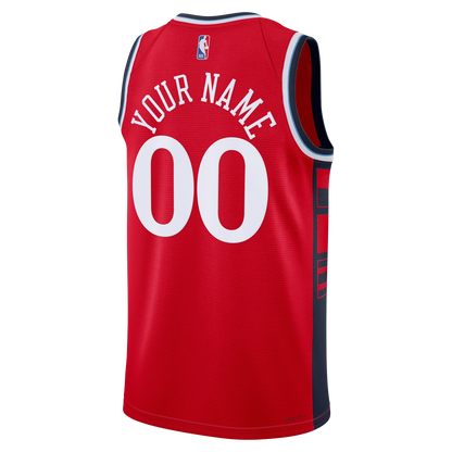LA Clippers Red Statement Jersey Custom