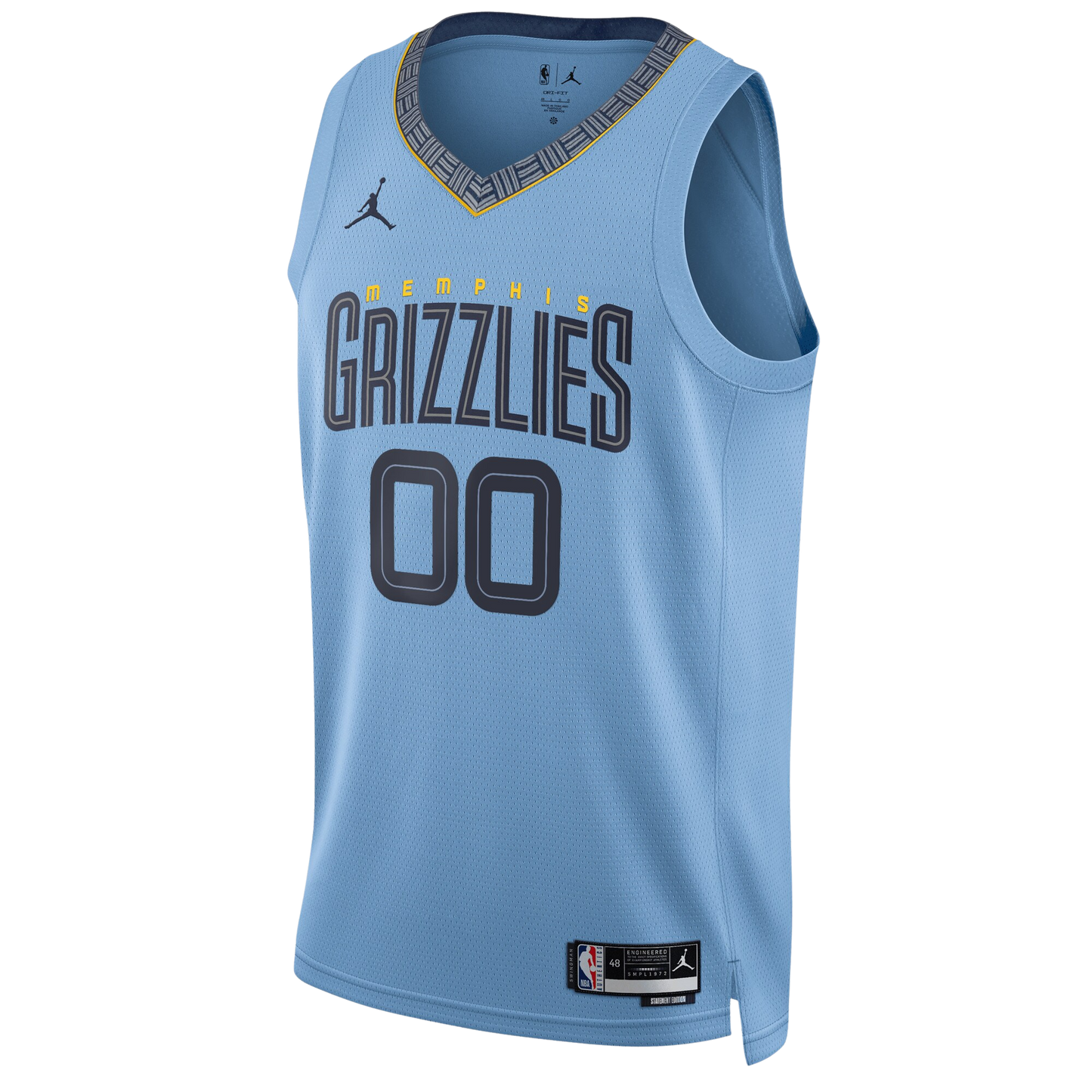 Memphis Grizzlies Blue Statement Jersey Custom