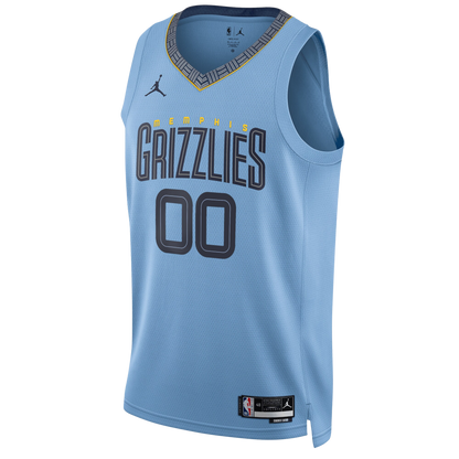 Memphis Grizzlies Blue Statement Jersey Custom