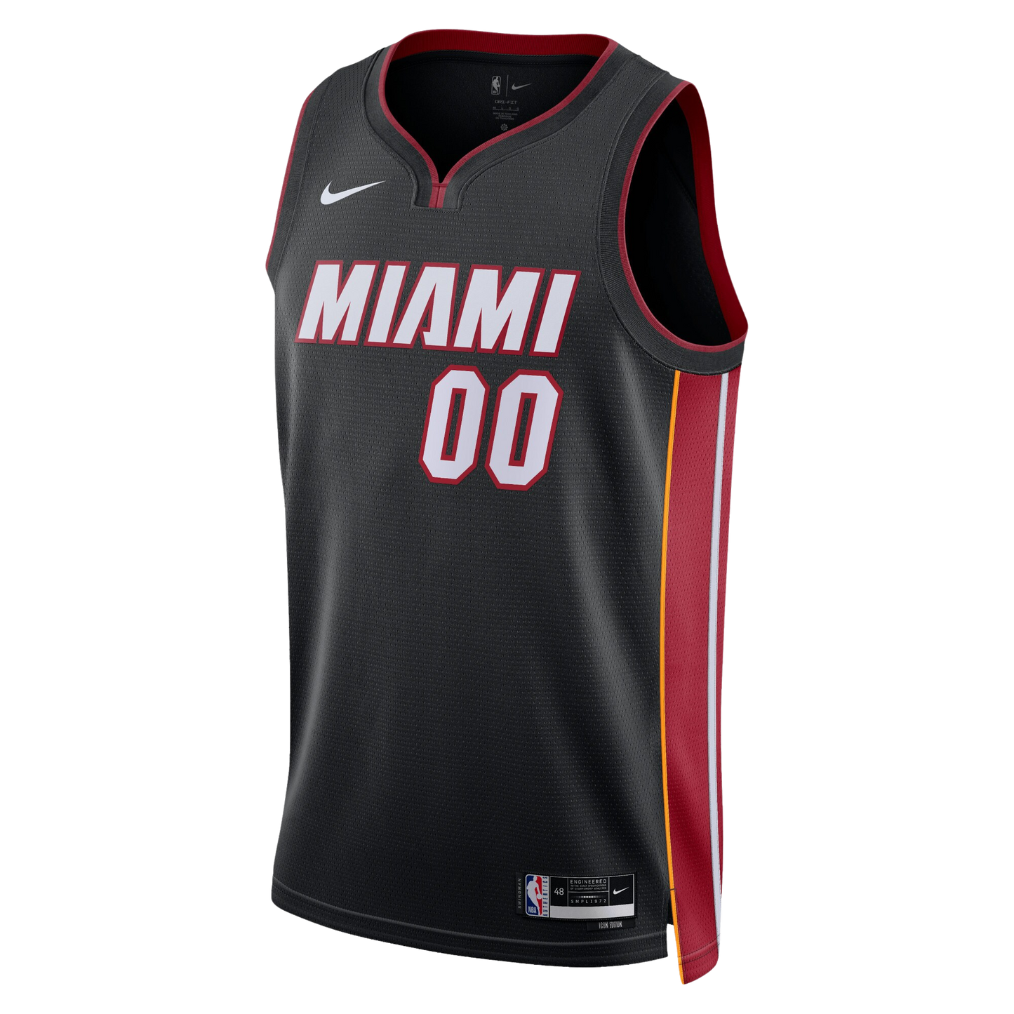 Miami Heat Black Icon Jersey Custom