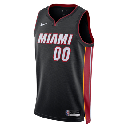 Miami Heat Black Icon Jersey Custom