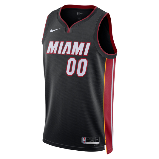 Miami Heat Black Icon Jersey Custom