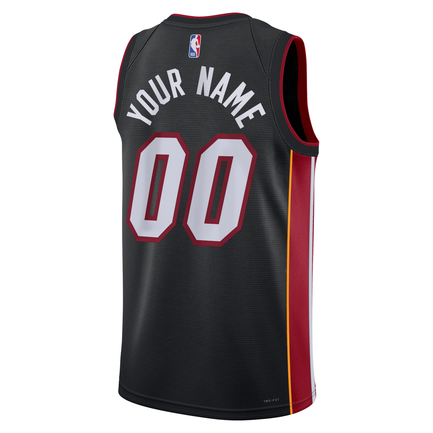 Miami Heat Black Icon Jersey Custom