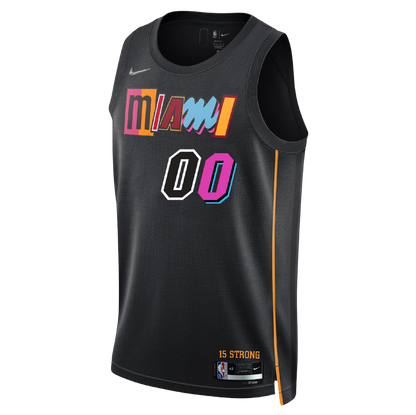 Miami Heat Black Mashup Jersey Custom