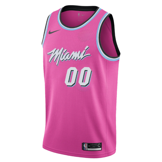 Miami Heat Pink Sunset Vice Jersey Custom