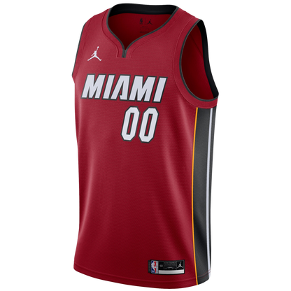 Miami Heat Red Statement Jersey Custom