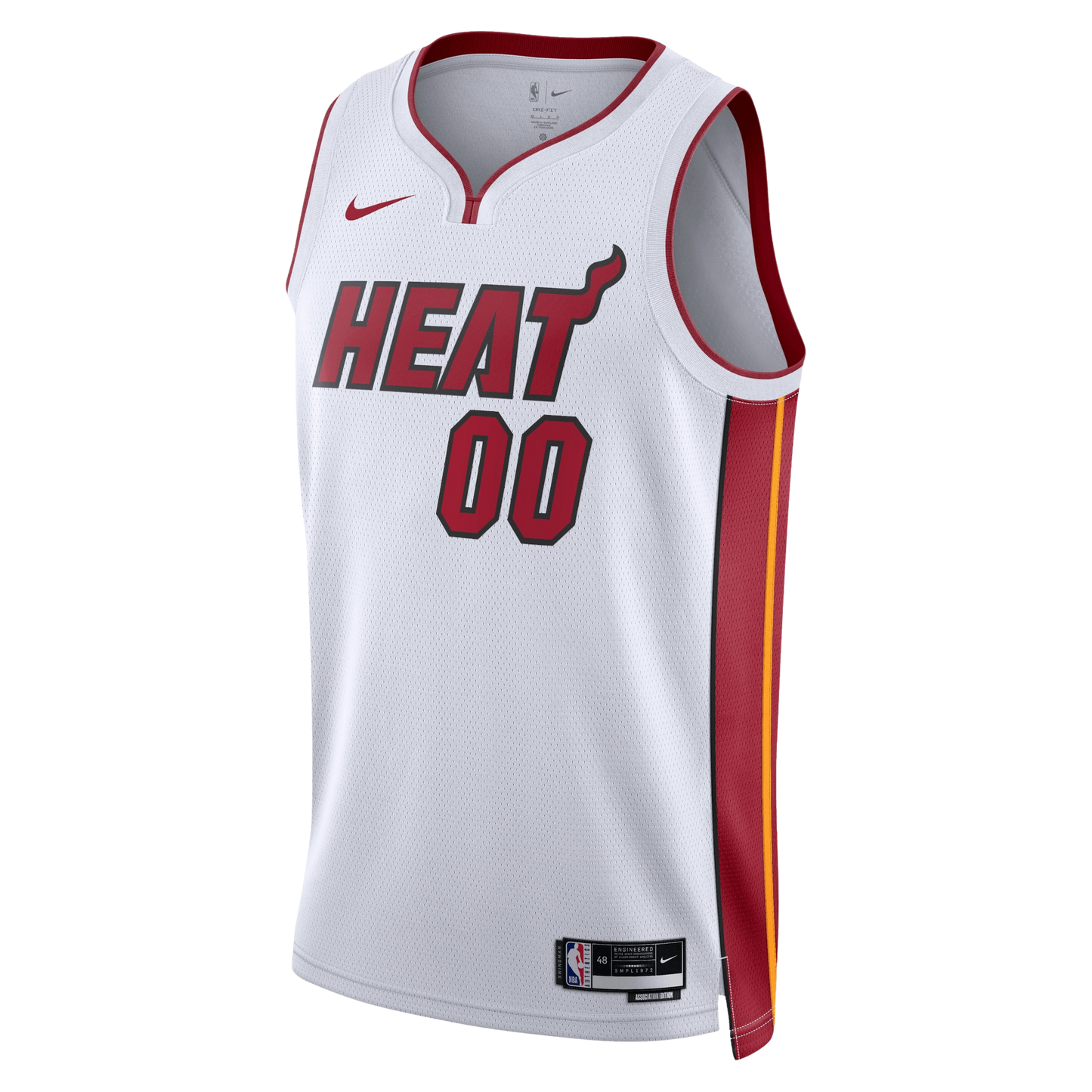 Miami Heat White Association Jersey Custom