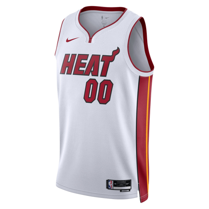 Miami Heat White Association Jersey Custom
