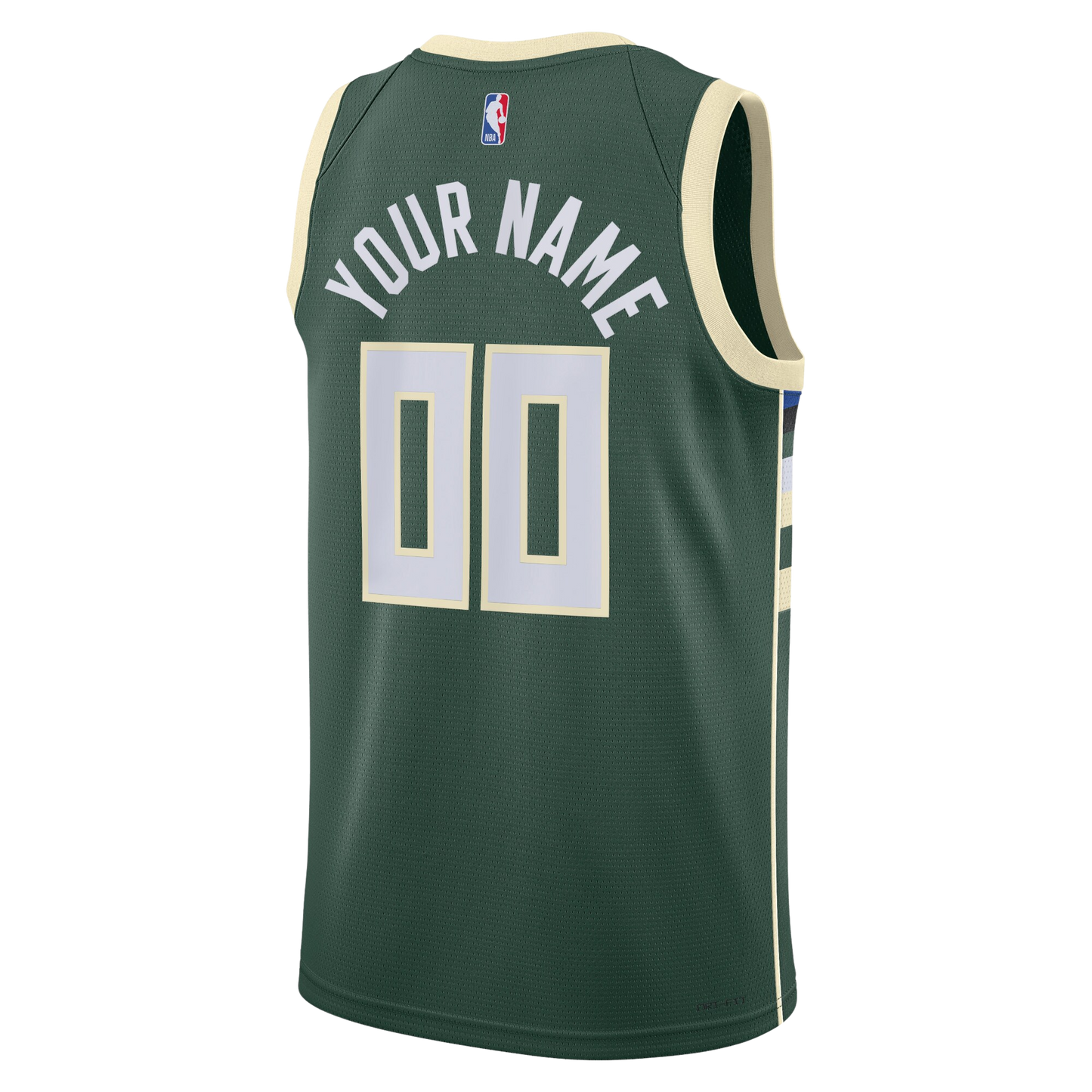 Milwaukee Bucks Green Icon Jersey Custom