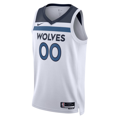 Minnesota Timberwolves White Association Jersey Custom