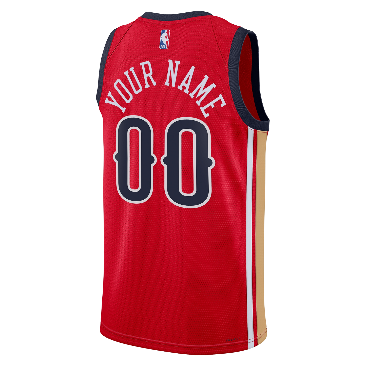 New Orleans Pelicans Red Statement Jersey Custom