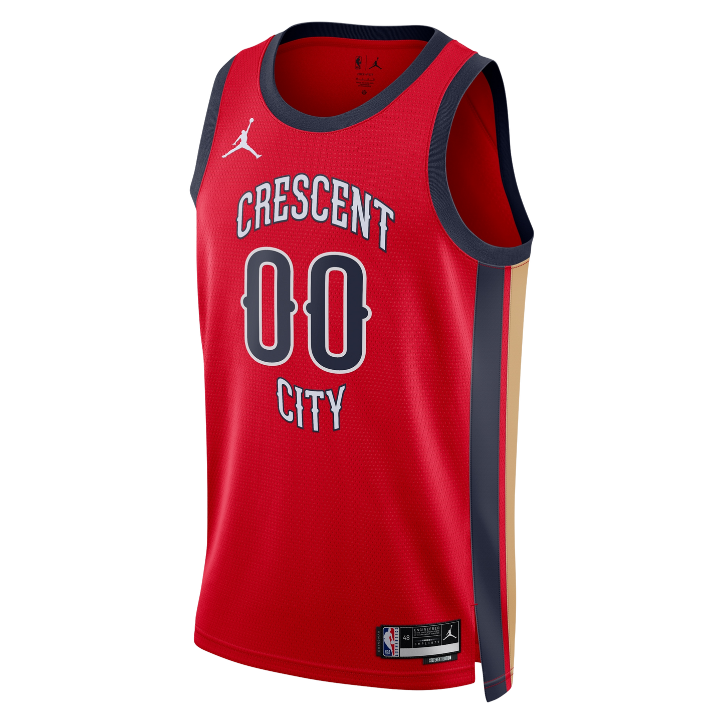 New Orleans Pelicans Red Statement Jersey Custom