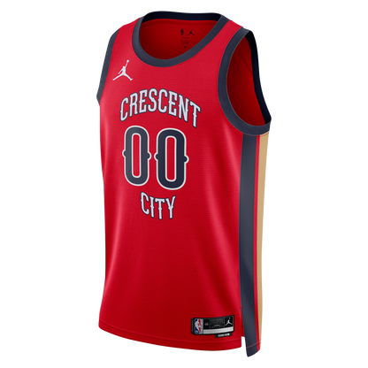 New Orleans Pelicans Red Statement Jersey Custom