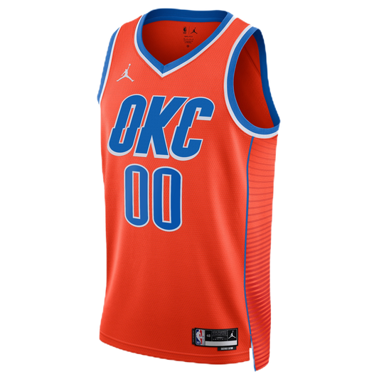 Oklahoma City Thunder Orange Statement Custom