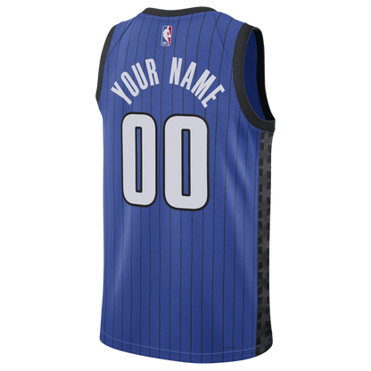 Orlando Magic Blue Statement Jersey Custom