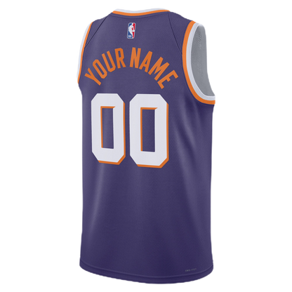 Phoenix Suns Purple Icon Jersey Custom
