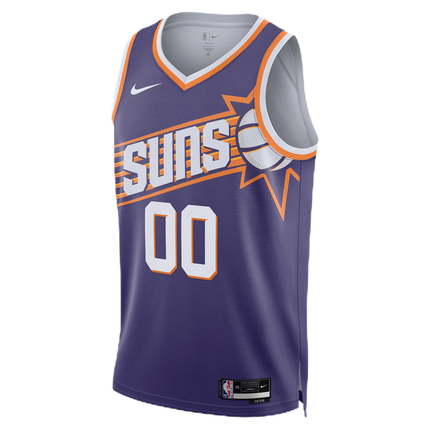 Phoenix Suns Purple Icon Jersey Custom