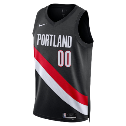 Portland Trail Blazers Black Icon Jersey Custom