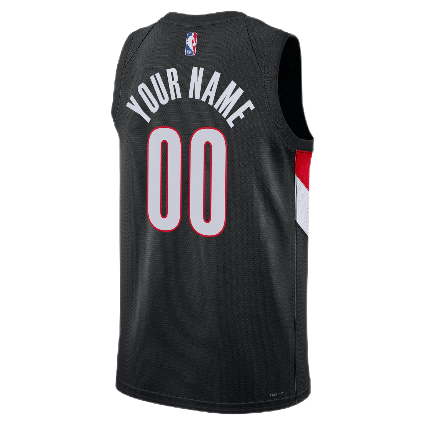 Portland Trail Blazers Black Icon Jersey Custom
