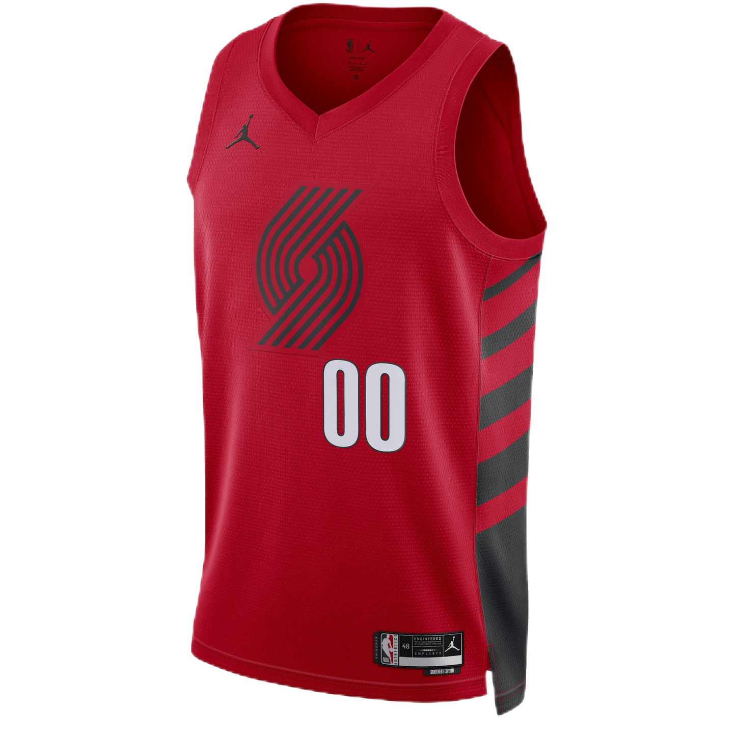 Portland Trail Blazers Red Statement Jersey Custom