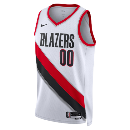 Portland Trail Blazers White Association Jersey Custom
