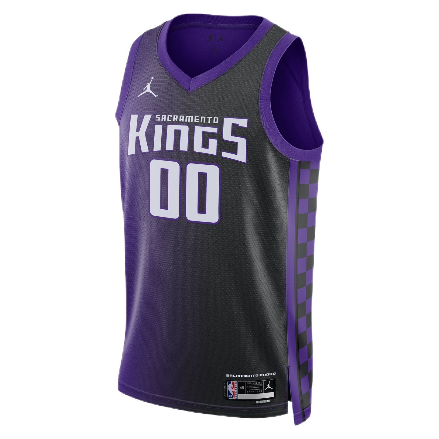 Sacramento Kings Purple Statement Jersey Custom