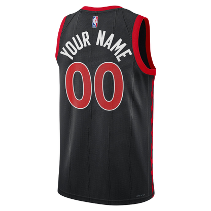Toronto Raptors Black Statement Jersey Custom