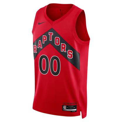 Toronto Raptors Red Icon Jersey Custom