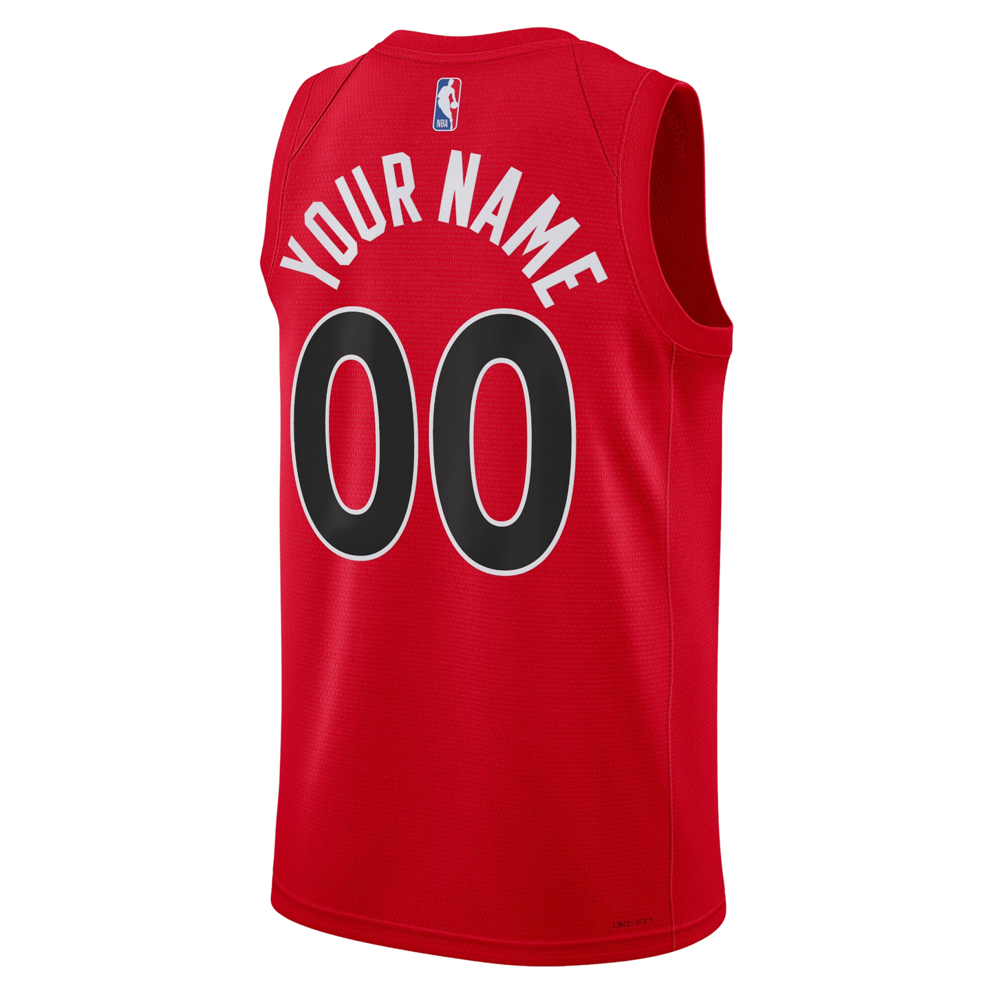 Toronto Raptors Red Icon Jersey Custom
