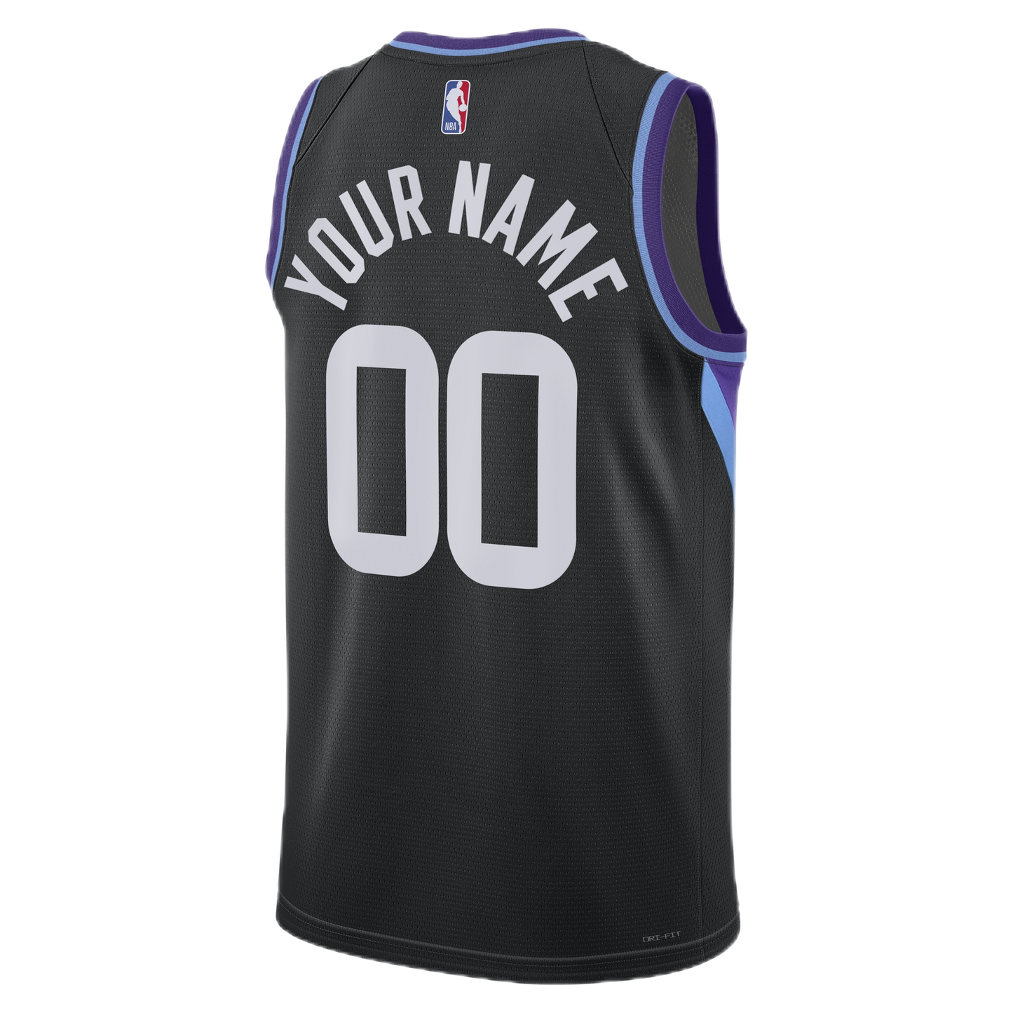 Utah Jazz Black Statement Jersey Custom