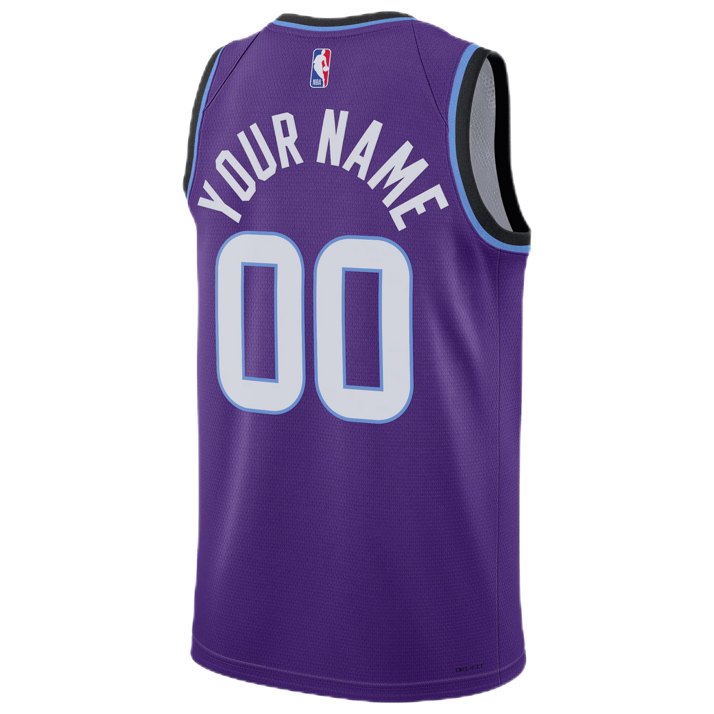 Utah Jazz Purple Icon Jersey Custom