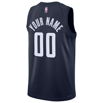 Washington Wizards Navy Statement Jersey Custom
