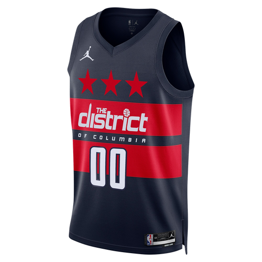 Washington Wizards Navy Statement Jersey Custom