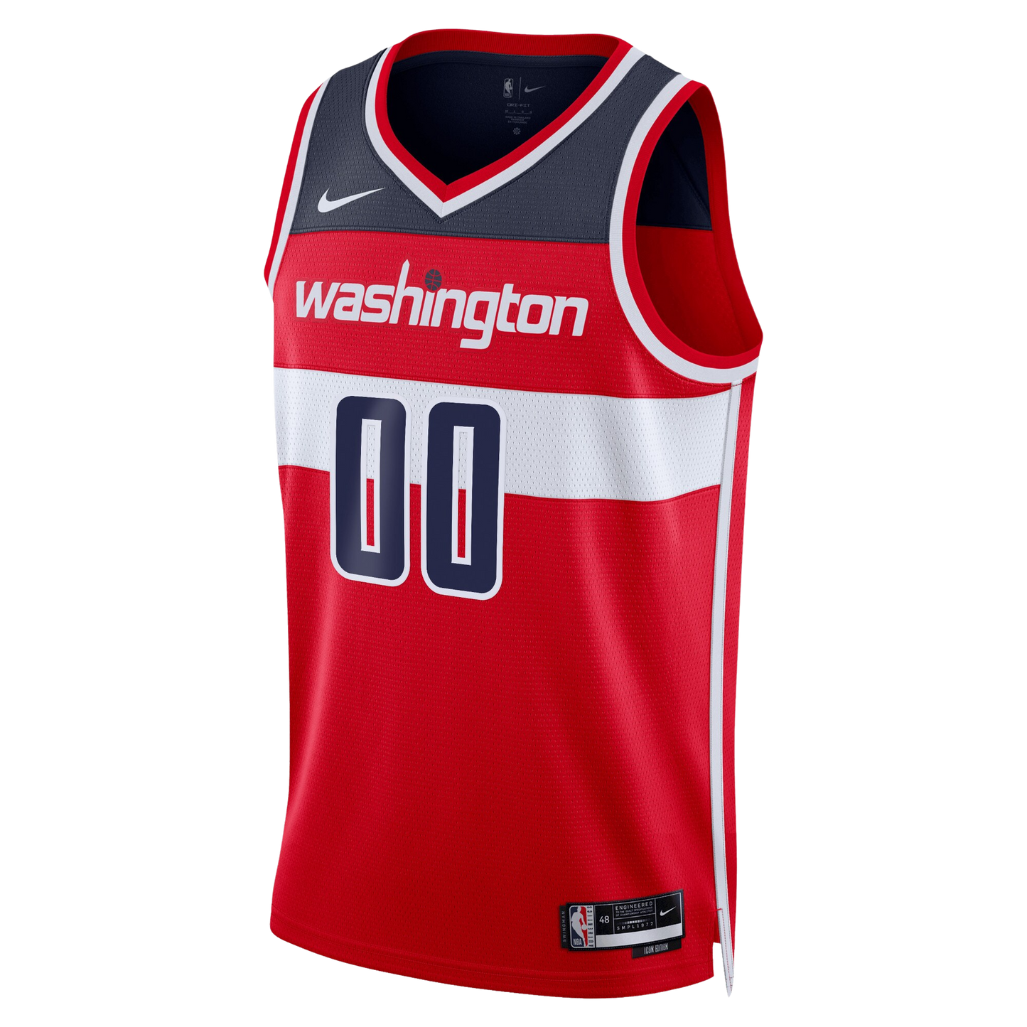 Washington Wizards Red Icon Jersey Custom