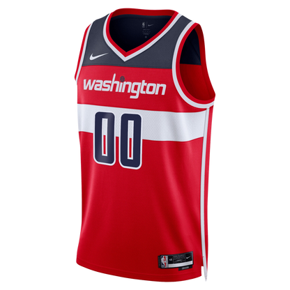 Washington Wizards Red Icon Jersey Custom