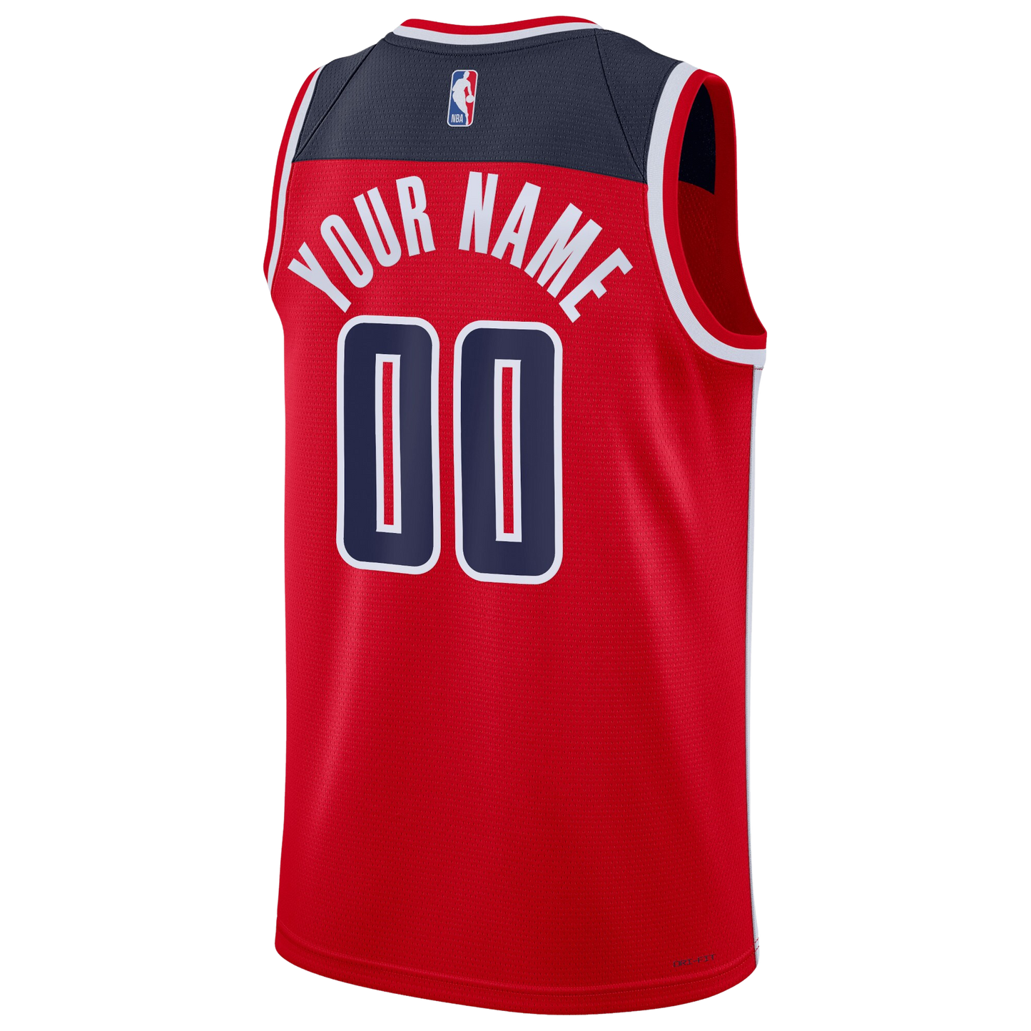 Washington Wizards Red Icon Jersey Custom