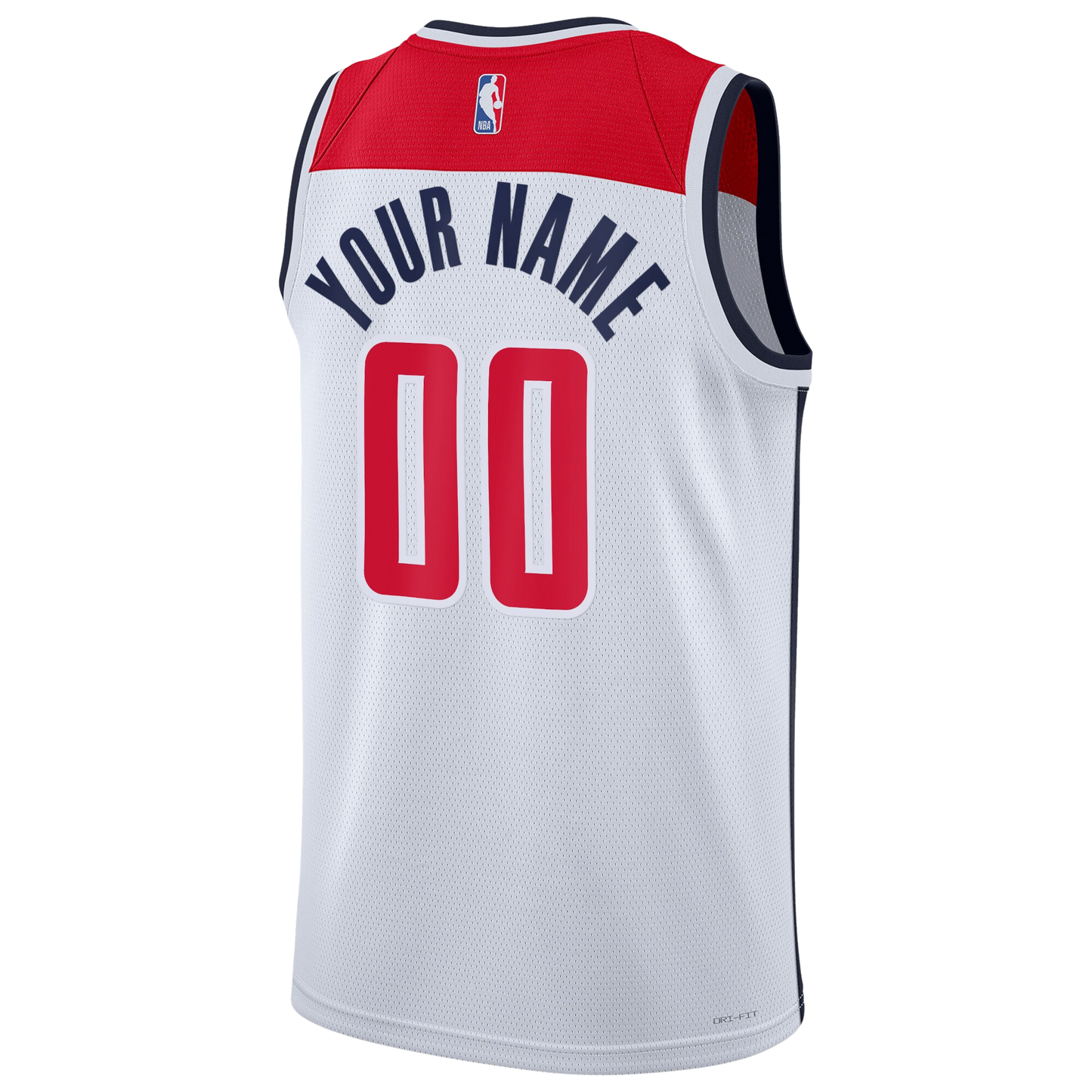 Washington Wizards White Association Jersey Custom