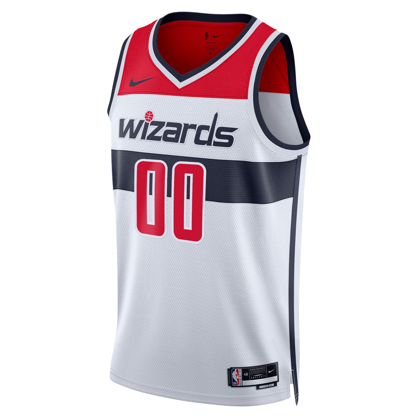 Washington Wizards White Association Jersey Custom