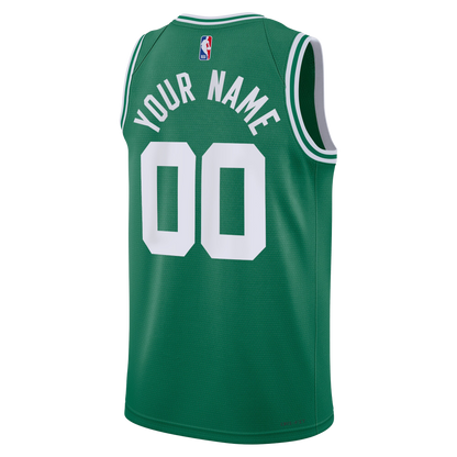 Boston Celtics Green Icon Jersey Custom